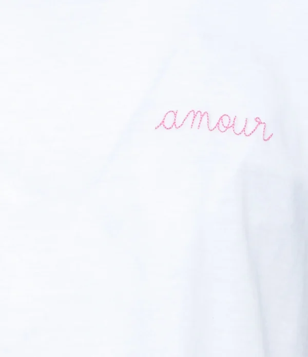 Maison Labiche Tee-shirt Amour Blanc online boutique 3