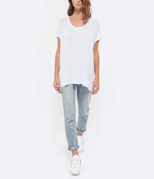 MARGAUX LONNBERG Tee-shirt Marlow Blanc De Qualité 4