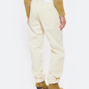 Boutique MARGAUX LONNBERG Pantalon Cooper Coton Écru 20