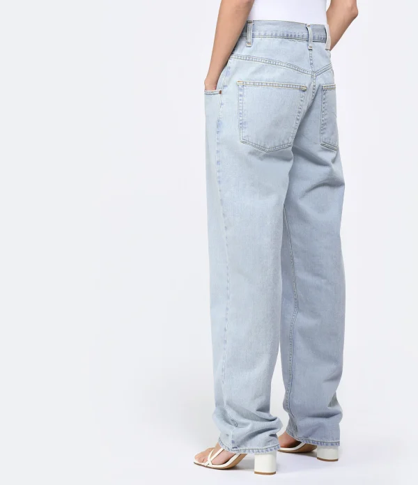 MARGAUX LONNBERG Pantalon Cooper Denim Coton Bleu Clair online boutique 6