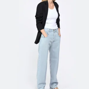 MARGAUX LONNBERG Pantalon Cooper Denim Coton Bleu Clair online boutique 14