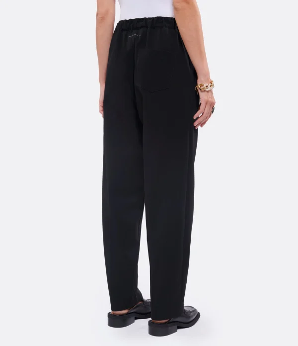 grossiste en ligne MM6 Maison Margiela Pantalon Noir 6