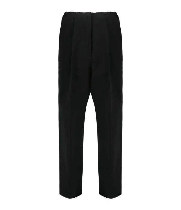 MM6 Maison Margiela Pantalon à Pinces Noir magasin paris 1