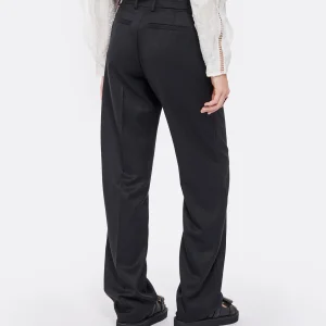 boutique paris Modetrotter Pantalon Firmin Thorens Laine Noir 16