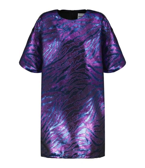 Modetrotter Robe Oscar Seya Zèbre Violet online boutique 1