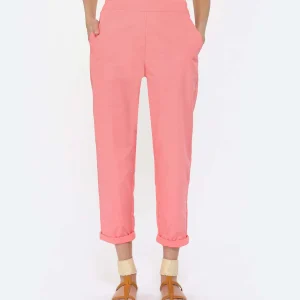 Momoni Pantalon Idaho Coton Corail solde en ligne 14