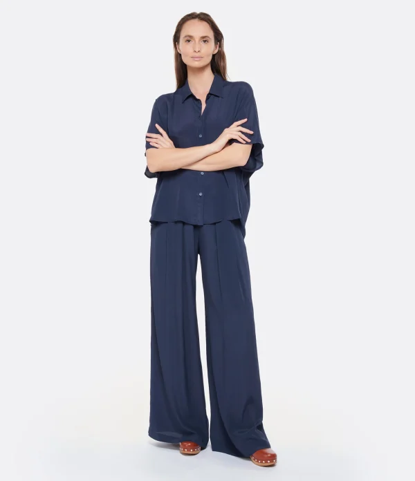 Momoni Pantalon Aspen Bleu Nuit prix pas cher 4