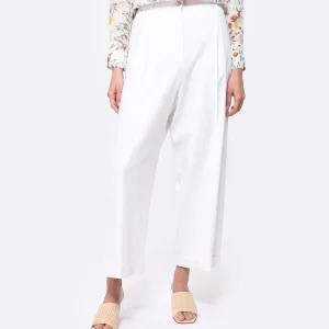 Promotio de vente Momoni Pantalon Grecale Blanc 11