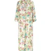 Momoni Robe Janie Soie Fleur boutiqued pas cher 14