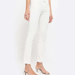 fashioniable MOTHER Jean The Rascal Ankle Snippet Cream Puff 17