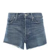 MOTHER Short The Tomcat Kick Fray Denim Playing With Scissor Promotio de vente 11