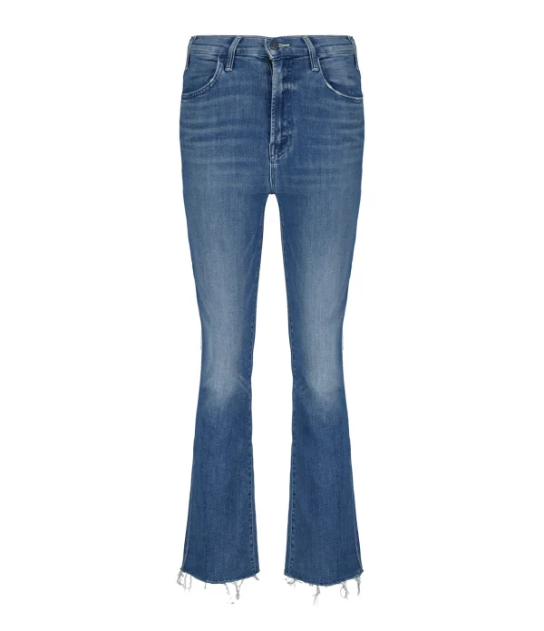 boutique en ligne MOTHER Jean The Hustler Ankle Fray Denim Sorry I’m Staring 1