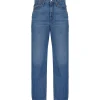 MOTHER Jean HW Double Stack Ankle Denim Delicious Memorie boutique pas cher 22