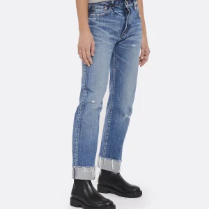 bas prix MOUSSY VINTAGE Jean Franconia Straight Denim Bleu 15