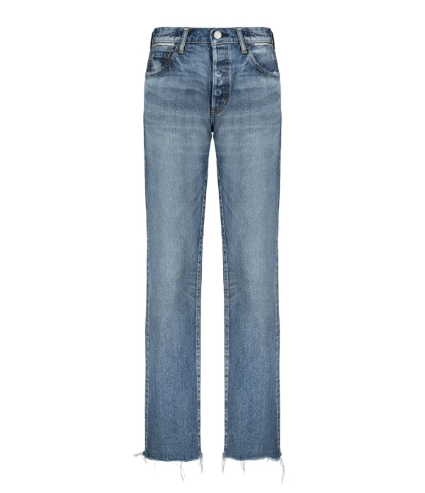 MOUSSY VINTAGE Jean Sawdust Straight Denim Bleu magasin france 1