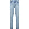 MOUSSY VINTAGE Jean MV Browncroft Tapered Denim Bleu Délavé soldes 20