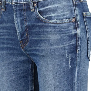 MOUSSY VINTAGE Jean MV Edgerton Skinny-L Denim Bleu Foncé luxe soldes 9