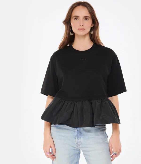 magasin en ligne MSGM Tee-shirt Coton Noir 4