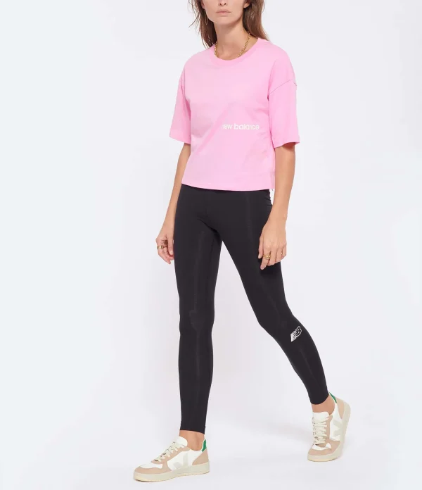 New Balance Tee-shirt NB Essentials Graphic Coton Orbit Pink achetez 5