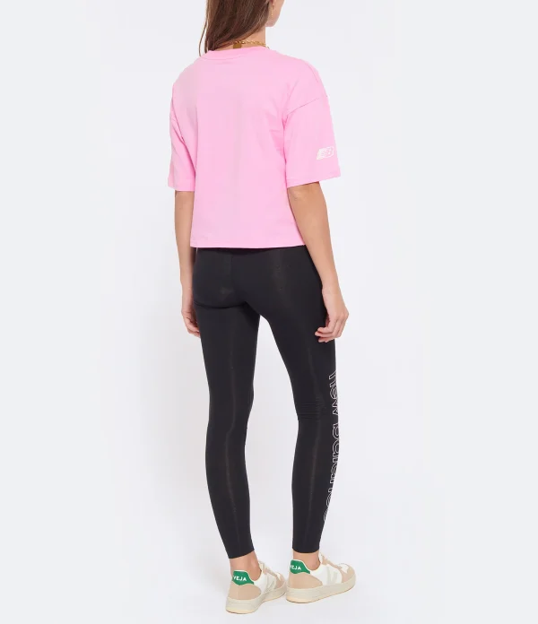 New Balance Tee-shirt NB Essentials Graphic Coton Orbit Pink achetez 6