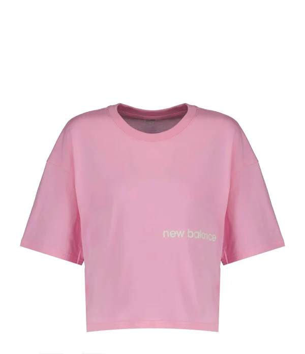 New Balance Tee-shirt NB Essentials Graphic Coton Orbit Pink achetez 1