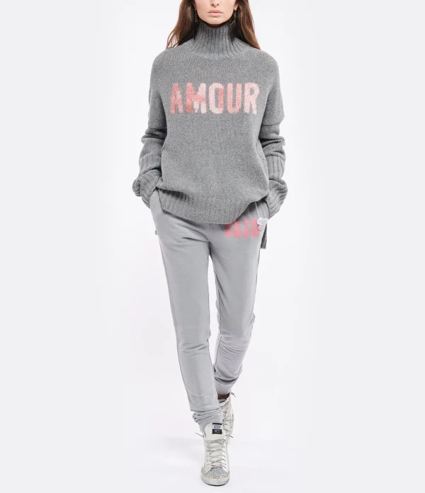 NEWTONE Jogging Jogger 1970 Coton Gris mode pas cher 4