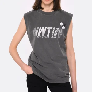 site officiel NEWTONE Tee-shirt Biker Official Coton Pepper 8