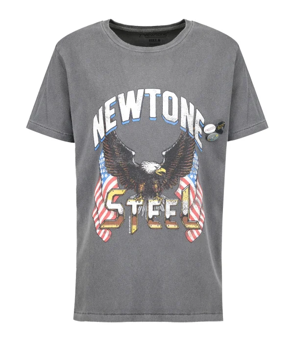 NEWTONE Tee-shirt Starlight Steel Pepper boutiqued pas cher 1