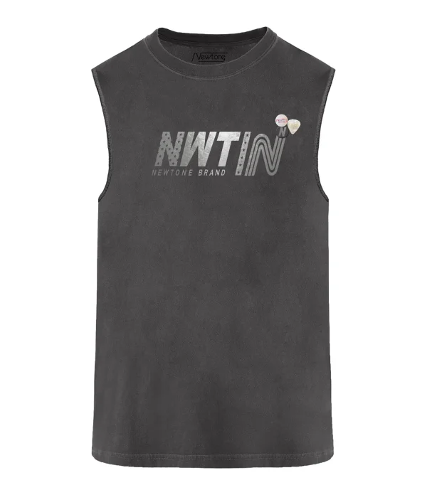 site officiel NEWTONE Tee-shirt Biker Official Coton Pepper 1