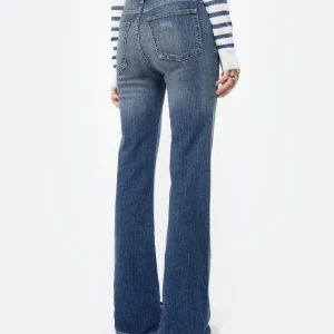 boutique pas cher NILI LOTAN Jean Célia Denim Bleu 17