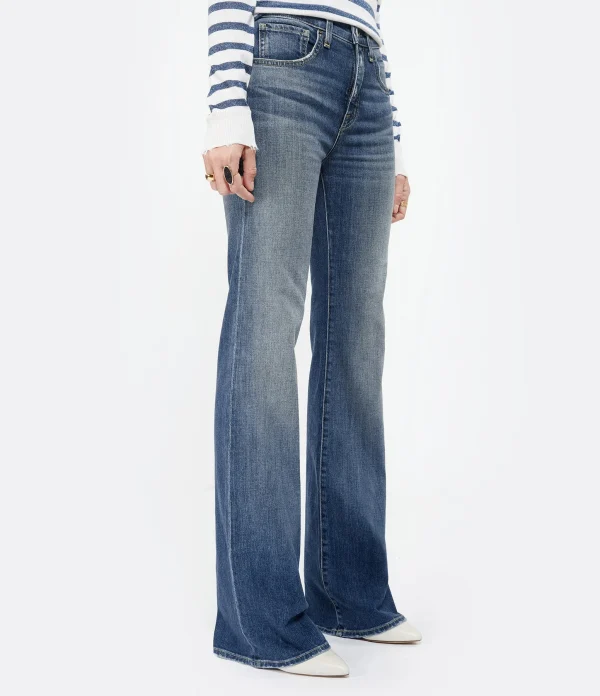 boutique pas cher NILI LOTAN Jean Célia Denim Bleu 5