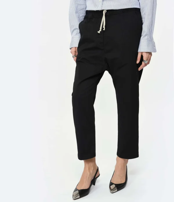 NILI LOTAN Pantalon Casablanca Coton Noir marques de renommée 5