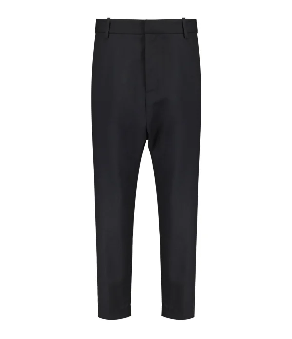 marques de renommée NILI LOTAN Pantalon Paris Laine Noir 1