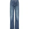 NILI LOTAN Jean Smith Coton Bleu magasin pas cher 19