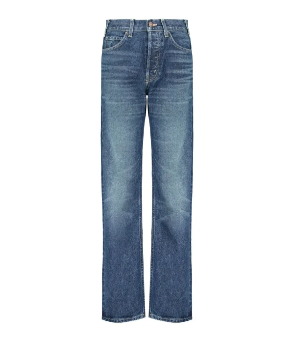 NILI LOTAN Jean Smith Coton Bleu magasin pas cher 1