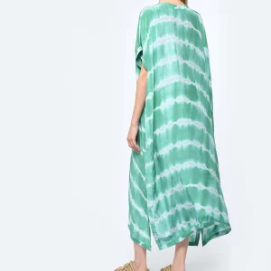 NOUS Kaftan Palma Diagonal Rayures Vert meilleur cadeau 12