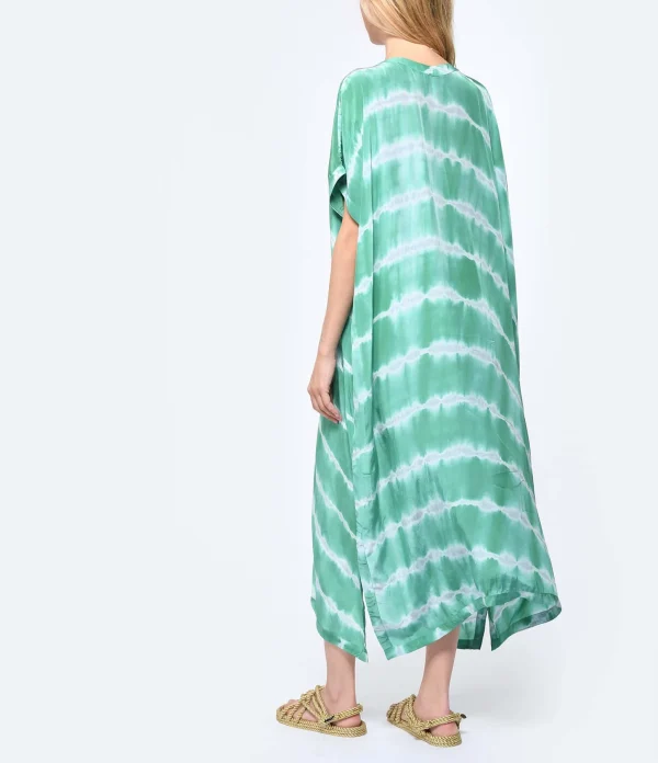 NOUS Kaftan Palma Diagonal Rayures Vert meilleur cadeau 5