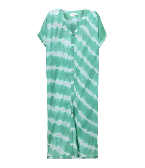 NOUS Kaftan Palma Diagonal Rayures Vert meilleur cadeau 1