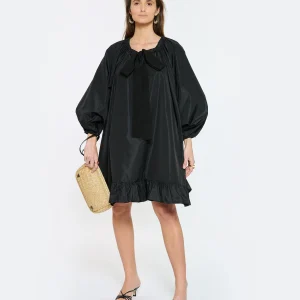 PATOU Robe Froufrou Noir boutiqued en ligne 18