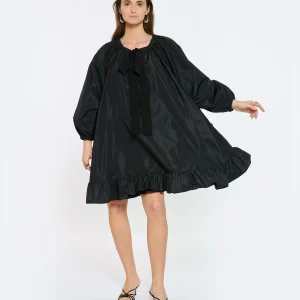 PATOU Robe Froufrou Noir boutiqued en ligne 20