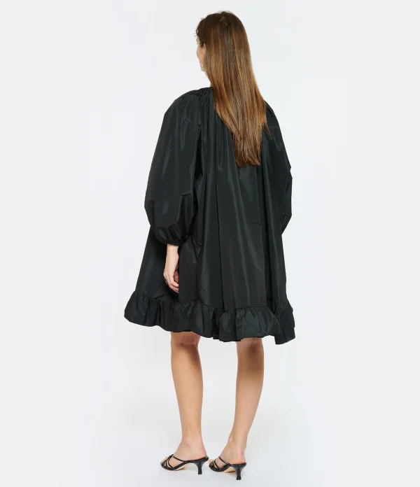 PATOU Robe Froufrou Noir boutiqued en ligne 9