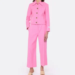 PATOU Pantalon Iconic Coton Bégonia Rose nouveau produit 11