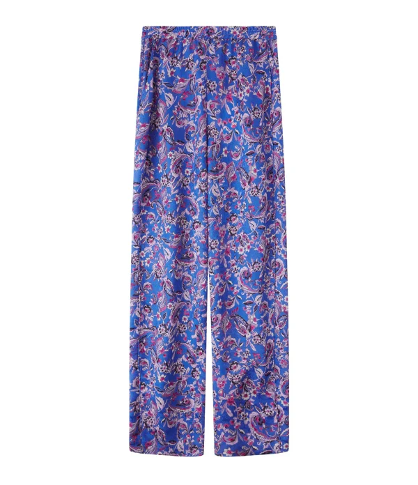 Isabel Marant Pantalon Piera Bleu vente en ligne pas cher 1