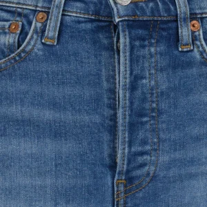 RE/DONE Jean 90s High Rise Ankle Crop Denim Bleu Dernières Nouveautés 10