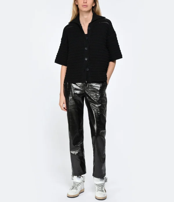 Roseanna Pantalon Noir achat pas cher 7