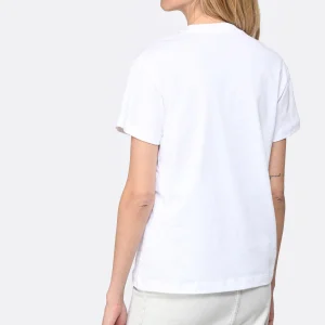 Roseanna Tee-shirt Coton Organique Blanc pas cher en ligne 15