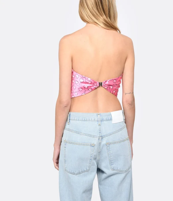 soldes pas cher ROTATE Top Triangle Cœur Rose 6