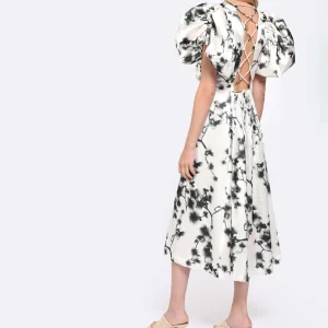 ROTATE Robe Mi-Longue Fleuri mode tendance 9