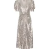 mode tendance ROTATE Robe Sierina Sequin Argenté 13