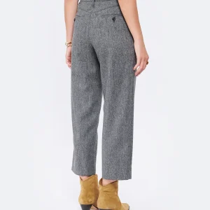 comparez les prix See By Chloé Pantalon Laine Gris 17